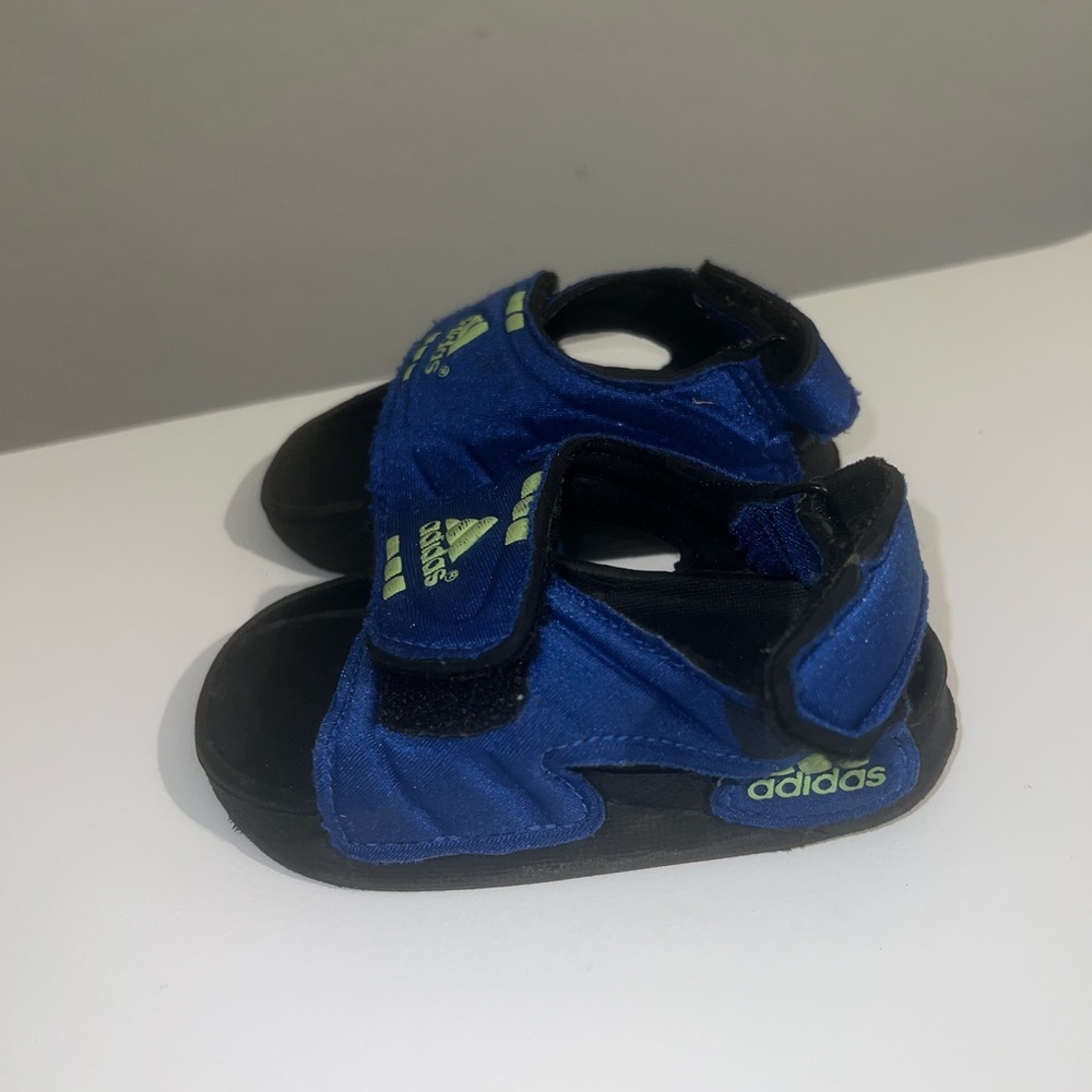 Adidas Kids Blue Sandals 5c